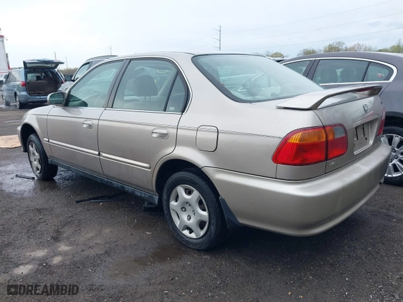 2000 Honda Civic EX with VIN 1HGEJ8643YL000579, listed as a IAAI auction lot 41947054 with 144,508 mi miles. Bid and sale history available at carsss.com. Image 3.
