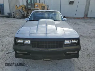 1986 Chevrolet El Camino SS with VIN 3GCCW80H7GS909081, listed as a Copart auction lot 76185614 with 66,212 mi miles and Salvage Title. Bid and sale history available at carsss.com. Image 5.