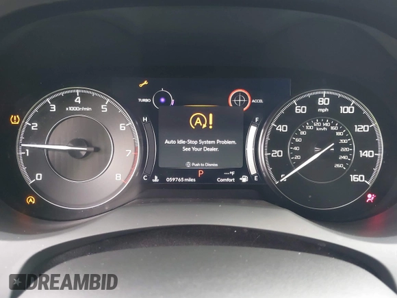2019 Acura RDX with VIN 5J8TC1H33KL014325, listed as a IAAI auction lot 41974530 with 59,765 mi miles. Bid and sale history available at carsss.com. Image 7.