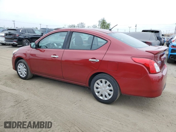 2016 Nissan Versa S Plus with VIN 3N1CN7AP0GL866431, listed as a Copart auction lot 56238035 with 104,687 mi miles and Salvage Title. Bid and sale history available at DreamBid. Image 2.