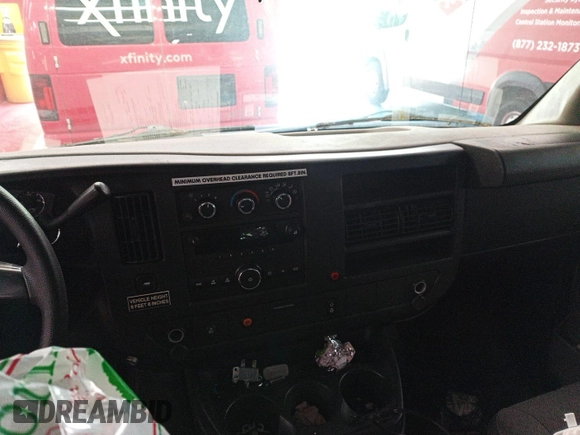 2013 Chevrolet Express Cargo with VIN 1GCSGAFX7D1134745, listed as a IAAI auction lot 42621716 with 44,779 mi miles and . Bid and sale history available at DreamBid. Image 23.