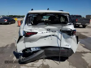 2023 Toyota Sienna XLE with VIN 5TDYRKEC9PS149506, listed as a Copart auction lot 54067675 with 25,841 mi miles and Salvage Title. Bid and sale history available at carsss.com. Image 6.