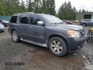 2009 Nissan Armada SE z VIN 5N1BA08D09N604043, wystawiony jako Copart lot #46001675 z przebiegiem 205 996 mil mil oraz Szkoda całkowita • Salvage title. Historia ofert i sprzedaży dostępna na DreamBid. Obrazek 4.