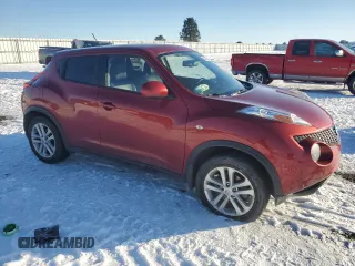 2014 Nissan Juke SV with VIN JN8AF5MR4ET361153, listed as a Copart auction lot 44462915 with 109,275 mi miles and Salvage Title. Bid and sale history available at carsss.com. Image 4.
