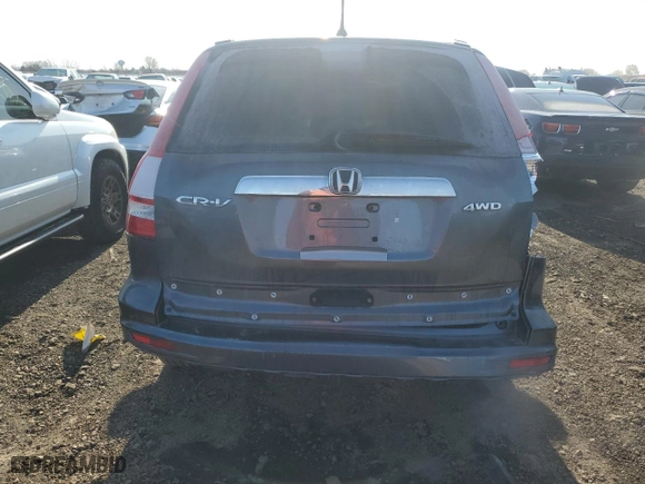 2010 Honda CR-V EX with VIN 3CZRE4H55AG703665, listed as a Copart auction lot 50958875 with 113,940 mi miles and Salvage Title. Bid and sale history available at carsss.com. Image 6.