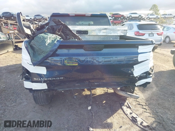 2023 Chevrolet Silverado 1500 Custom with VIN 1GCPDBEK9PZ119812, listed as a IAAI auction lot 41617315 with 37,297 mi miles and . Bid and sale history available at DreamBid. Image 6.