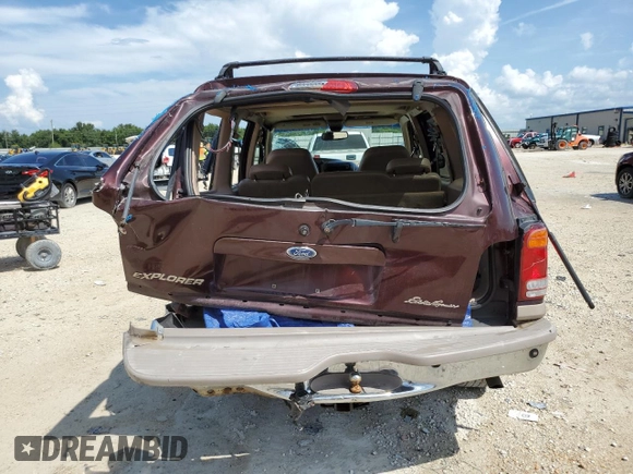 2000 Ford Explorer Eddie Bauer with VIN 1FMZU84PXYZB45910, listed as a Copart auction lot 71650514 with 234,398 mi miles and Salvage title. Bid and sale history available at DreamBid. Image 6.