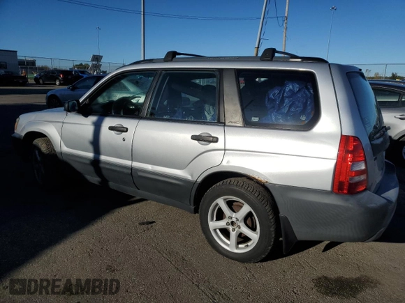 2003 Subaru Forester X with VIN JF1SG63613H758352, listed as a Copart auction lot 76387864 with 137,810 mi miles and Salvage Title. Bid and sale history available at carsss.com. Image 2.