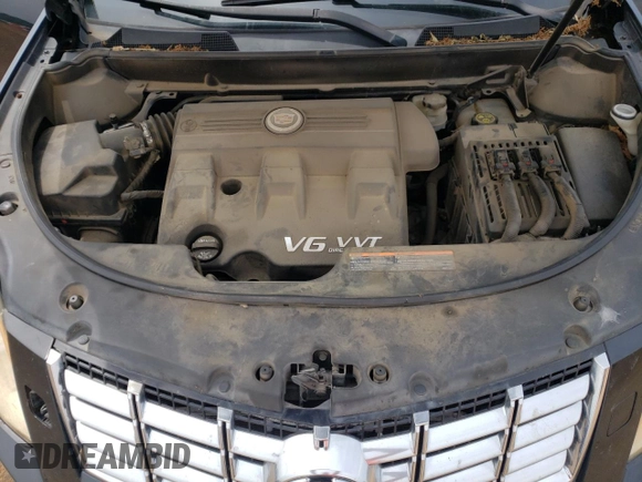 2014 Cadillac SRX Performance Collection with VIN 3GYFNCE38ES525883, listed as a Copart auction lot 55085505 with 160,609 mi miles and Salvage title. Bid and sale history available at DreamBid. Image 12.