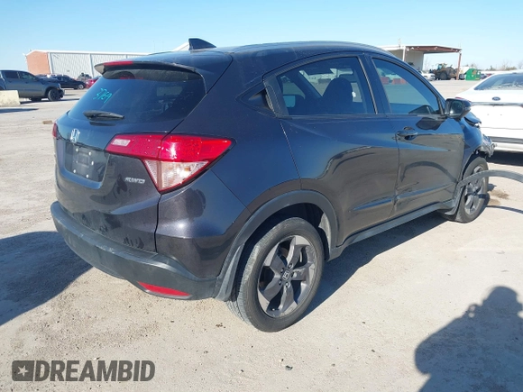2018 Honda HR-V EX-L Navi with VIN 3CZRU6H79JM723161, listed as a IAAI auction lot 41390924 with 80,669 mi miles. Bid and sale history available at carsss.com. Image 4.