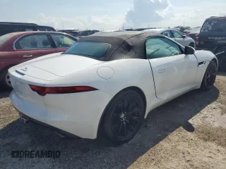 2014 Jaguar F-Type V6 with VIN SAJWA6E77E8K09195, listed as a Copart auction lot 75718204 with Not Provided miles and Non Repairable. Bid and sale history available at DreamBid. Image 3.