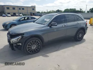 2019 Mercedes-Benz GLC 300 z VIN WDC0G4KB8KV169636, wystawiony jako Copart lot #53564445 z przebiegiem 108 339 mil mil oraz Szkoda całkowita • Salvage title. Historia ofert i sprzedaży dostępna na DreamBid. Obrazek 1.