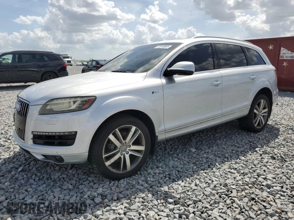 2013 Audi Q7 3.0T Premium Plus with VIN WA1LGAFE6DD001857, listed as a Copart auction lot 51815805 with 105,353 mi miles and Clean Title. Bid and sale history available at carsss.com. Image 1.