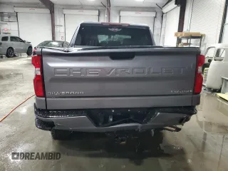 2020 Chevrolet Silverado 1500 Custom with VIN 3GCPWBEH7LG248284, listed as a Copart auction lot 44974775 with 122,275 mi miles and Salvage Title. Bid and sale history available at carsss.com. Image 6.