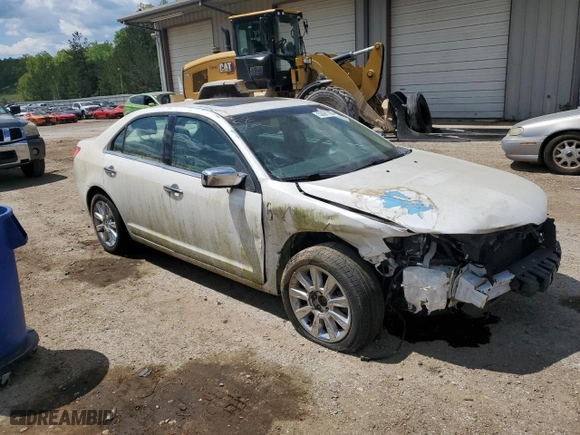 2012 Lincoln MKZ with VIN 3LNHL2GC2CR828735, listed as a Copart auction lot 53061185 with 85,637 mi miles and Salvage Title. Bid and sale history available at carsss.com. Image 4.
