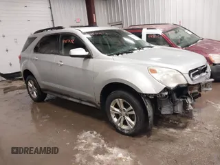 2012 Chevrolet Equinox LT w/1LT with VIN 2GNFLDE57C6147514, listed as a IAAI auction lot 41457172 with 156,121 mi miles. Bid and sale history available at carsss.com. Image 1.