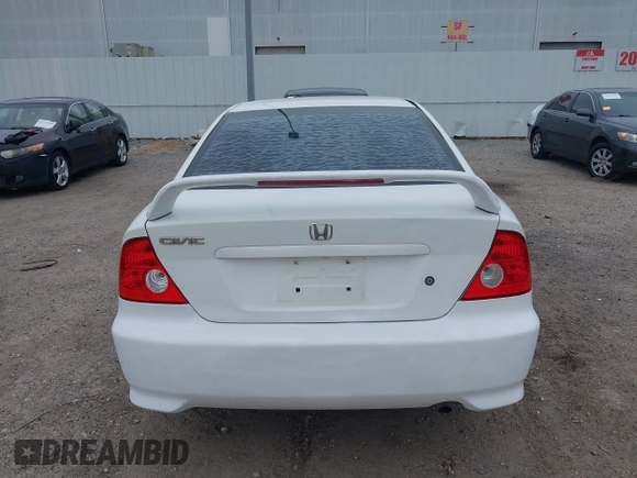 2005 Honda Civic Cpe LX with VIN 1HGEM22595L051891, listed as a IAAI auction lot 41271309 with 146,060 mi miles. Bid and sale history available at carsss.com. Image 16.