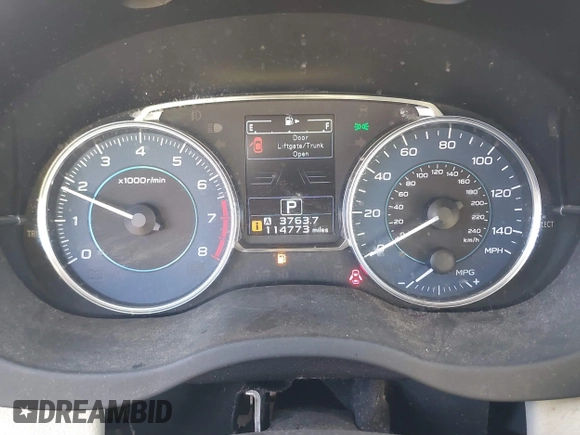 2015 Subaru Crosstrek Limited with VIN JF2GPASC2F8262993, listed as a IAAI auction lot 41097045 with 114,773 mi miles and . Bid and sale history available at DreamBid. Image 7.