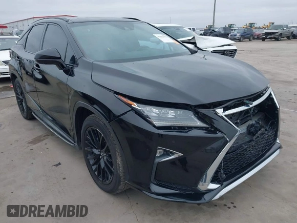 2018 Lexus RX with VIN 2T2BGMCA9JC023246, listed as a IAAI auction lot 41592915 with 91,444 mi miles. Bid and sale history available at carsss.com. Image 1.