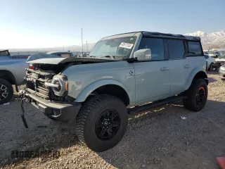 2021 Ford Bronco z VIN 1FMDE5DH6MLB02483, wystawiony jako Copart lot #42617245 z przebiegiem 20 306 mil mil oraz Szkoda całkowita • Salvage title. Historia ofert i sprzedaży dostępna na DreamBid. Obrazek 1.