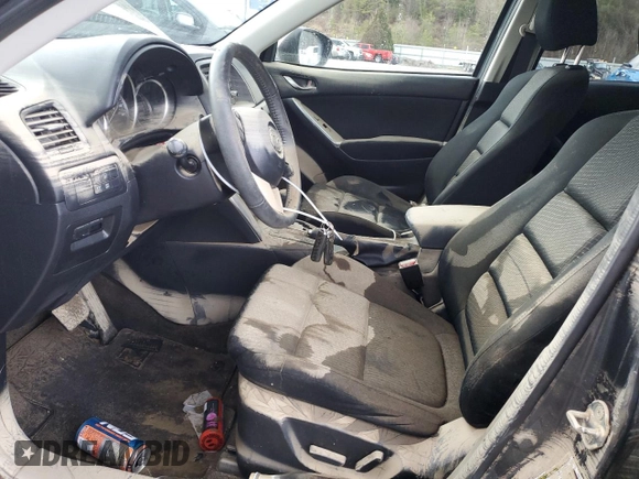 2013 Mazda CX-5 Touring with VIN JM3KE4CE7D0126460, listed as a Copart auction lot 46730785 with 0 mi miles and Salvage Title. Bid and sale history available at carsss.com. Image 7.