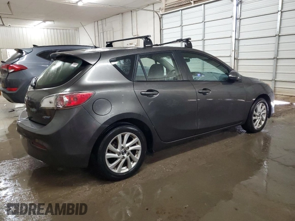 2013 Mazda 3 i Touring with VIN JM1BL1L7XD1736006, listed as a Copart auction lot 60074085 with 118,970 mi miles and Salvage title. Bid and sale history available at DreamBid. Image 3.