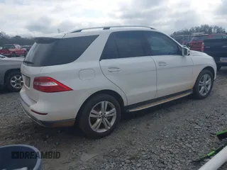 2015 Mercedes-Benz M 350 with VIN 4JGDA5JB6FA564925, listed as a IAAI auction lot 41531961 with 130,466 mi miles and . Bid and sale history available at DreamBid. Image 4.