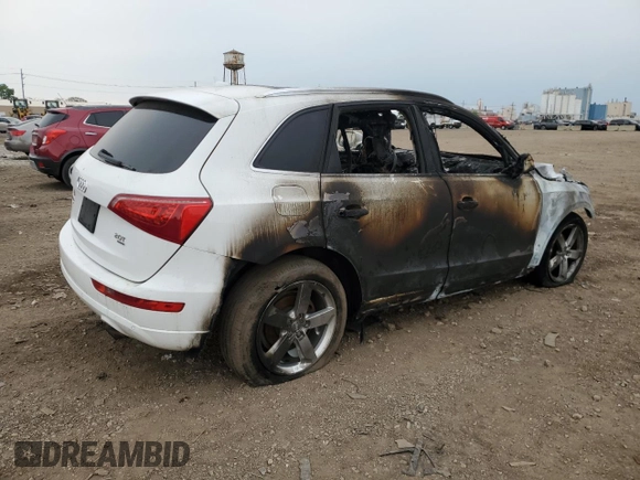 2011 Audi Q5 Premium Plus with VIN WA1LFAFP7BA032263, listed as a Copart auction lot 58926275 with Not provided miles and Salvage title. Bid and sale history available at DreamBid. Image 3.