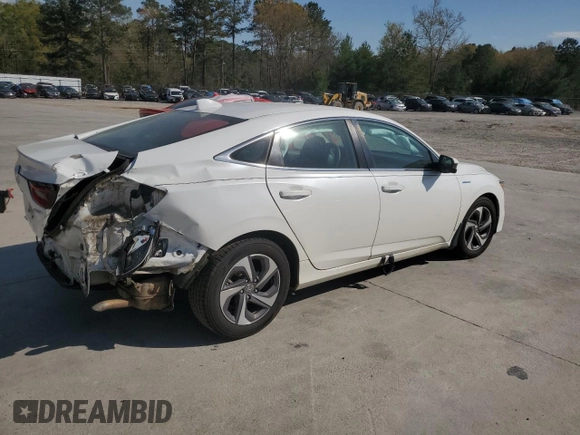2019 Honda Insight EX z VIN 19XZE4F50KE009309, wystawiony jako Copart lot #50346395 z przebiegiem 158 880 mil mil oraz Szkoda całkowita • Salvage title. Historia ofert i sprzedaży dostępna na DreamBid. Obrazek 3.