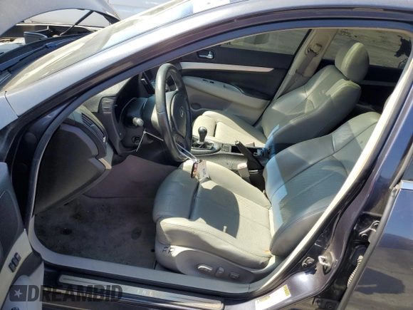 2007 Infiniti G35 Journey with VIN JNKBV61E37M717985, listed as a Copart auction lot 72653114 with 180,136 mi miles and Salvage Title. Bid and sale history available at DreamBid. Image 7.