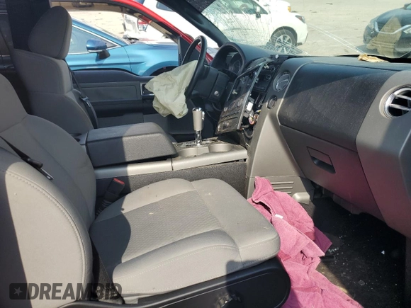 2008 Ford F-150 XLT with VIN 1FTPX14V78FA19515, listed as a Copart auction lot 60692805 with 96,852 mi miles and Salvage title. Bid and sale history available at DreamBid. Image 7.