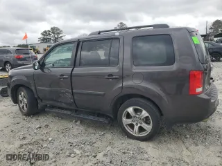 2012 Honda Pilot EX-L with VIN 5FNYF3H54CB025508, listed as a Copart auction lot 47423795 with 201,804 mi miles and Non Repairable. Bid and sale history available at carsss.com. Image 2.