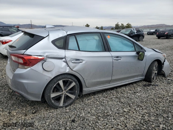 2018 Subaru Impreza Sport with VIN 4S3GTAM62J3710303, listed as a Copart auction lot 49670325 with 0 mi miles and Salvage Title. Bid and sale history available at carsss.com. Image 3.