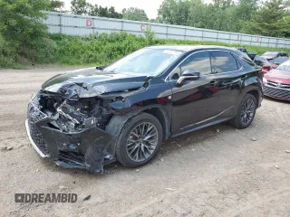 2021 Lexus RX 350 F Sport with VIN 2T2YZMDAXMC297790, listed as a Copart auction lot 63022735 with 76,819 mi miles and Clean title. Bid and sale history available at DreamBid. Image 1.