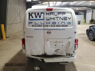 2020 Nissan NV200 S with VIN 3N6CM0KN4LK708370, listed as a Copart auction lot 57563745 with 108,786 mi miles and Salvage title. Bid and sale history available at DreamBid. Image 6.