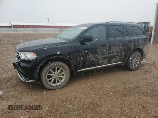 2018 Dodge Durango SXT z VIN 1C4RDJAG7JC415653, wystawiony jako Copart lot #49632375 z przebiegiem 107 763 mil mil oraz Szkoda całkowita • Salvage title. Historia ofert i sprzedaży dostępna na DreamBid. Obrazek 1.