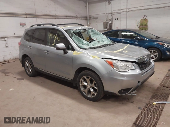 2015 Subaru Forester Touring with VIN JF2SJAWC3FH491026, listed as a IAAI auction lot 41977066 with 179,016 mi miles and . Bid and sale history available at DreamBid. Image 1.