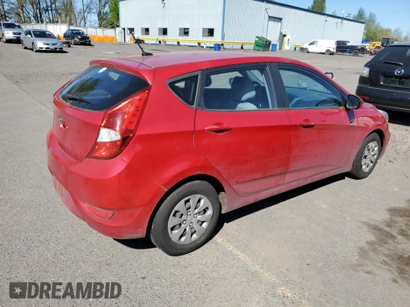 2016 Hyundai Accent SE with VIN KMHCT5AE9GU279863, listed as a Copart auction lot 53828755 with 102,473 mi miles and Clean Title. Bid and sale history available at carsss.com. Image 3.