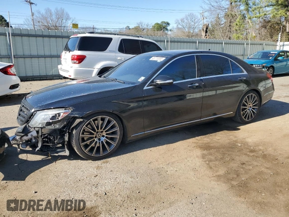 2014 Mercedes-Benz S-Class S 550 with VIN WDDUG8CB3EA034899, listed as a Copart auction lot 48773355 with 182,868 mi miles and Salvage Title. Bid and sale history available at carsss.com. Image 1.
