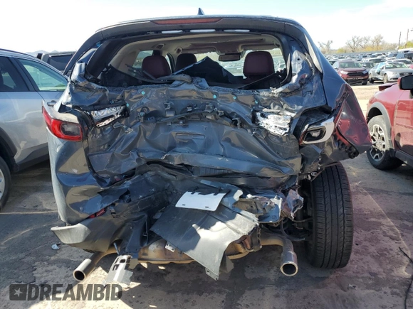 2024 Mazda CX-5 2.5 S Carbon Edition with VIN JM3KFBCMXR0396072, listed as a Copart auction lot 51162695 with 27,457 mi miles and Salvage Title. Bid and sale history available at carsss.com. Image 6.