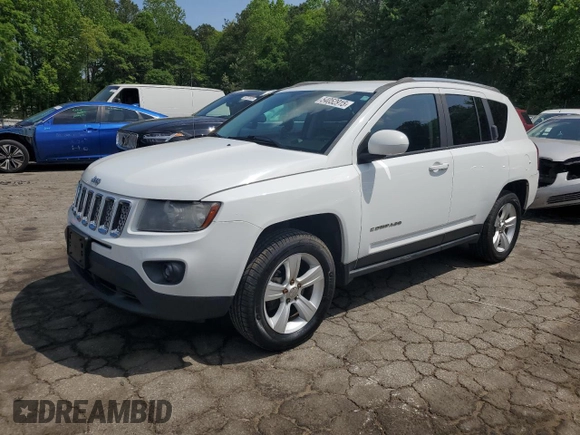 2014 Jeep Compass Latitude with VIN 1C4NJCEB4ED894471, listed as a Copart auction lot 54052915 with 171,843 mi miles and Clean Title. Bid and sale history available at carsss.com. Image 1.