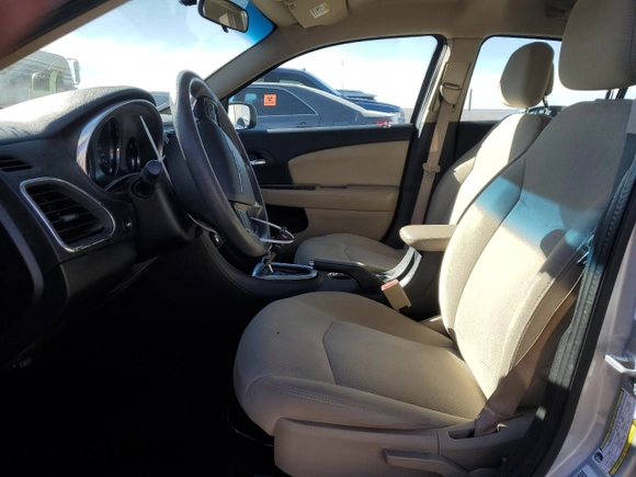 2012 Chrysler 200 LX with VIN 1C3CCBABXCN130007, listed as a Copart auction lot 46487705 with 103,407 mi miles and Clean Title. Bid and sale history available at carsss.com. Image 7.