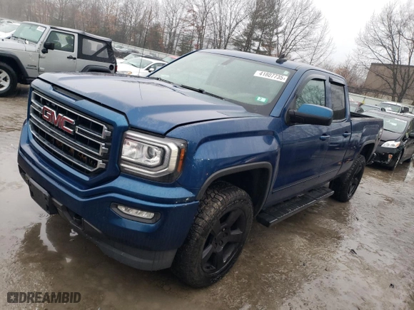2016 GMC Sierra 1500 with VIN 1GTV2LEC1GZ233623, listed as a Copart auction lot 41807735 with 165,319 mi miles and Salvage Title. Bid and sale history available at carsss.com. Image 1.