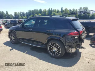 2021 Mercedes-Benz GLE 350 with VIN 4JGFB4KE7MA492445, listed as a Copart auction lot 60292315 with 42,985 mi miles and Salvage title. Bid and sale history available at DreamBid. Image 2.