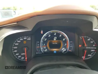 2016 Chevrolet Corvette Z51 3LT with VIN 1G1YM2D77G5109197, listed as a Copart auction lot 72709064 with 35,410 mi miles and Salvage Title. Bid and sale history available at carsss.com. Image 9.