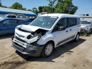 2017 Ford Transit Connect XL z VIN NM0GE9E75H1293973, wystawiony jako Copart lot #56380765 z przebiegiem 131 291 mil mil oraz Szkoda całkowita • Salvage title. Historia ofert i sprzedaży dostępna na DreamBid. Obrazek 1.