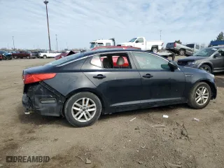 2011 Kia Optima LX with VIN KNAGM4A79B5098454, listed as a Copart auction lot 52070595 with 128,991 mi miles and Clean Title. Bid and sale history available at carsss.com. Image 3.