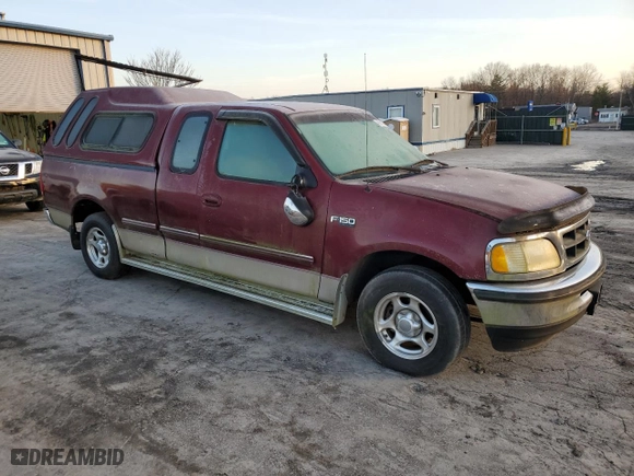 1997 Ford F-150 Standard with VIN 1FTDX17W2VNC15936, listed as a Copart auction lot 48991325 with 65,275 mi miles and Clean Title. Bid and sale history available at carsss.com. Image 4.