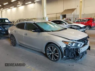 2018 Nissan Maxima SV with VIN 1N4AA6AP0JC388286, listed as a IAAI auction lot 41313170 with 103,029 mi miles. Bid and sale history available at carsss.com. Image 1.