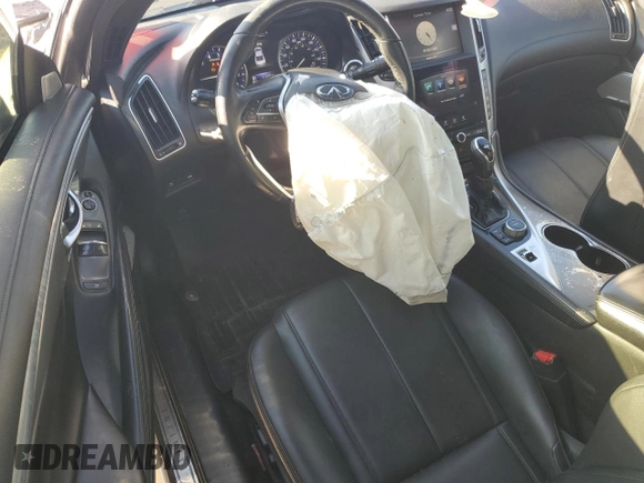 2018 Infiniti Q60 Luxe with VIN JN1EV7EK8JM340696, listed as a Copart auction lot 52930295 with 111,375 mi miles and Salvage Title. Bid and sale history available at carsss.com. Image 8.